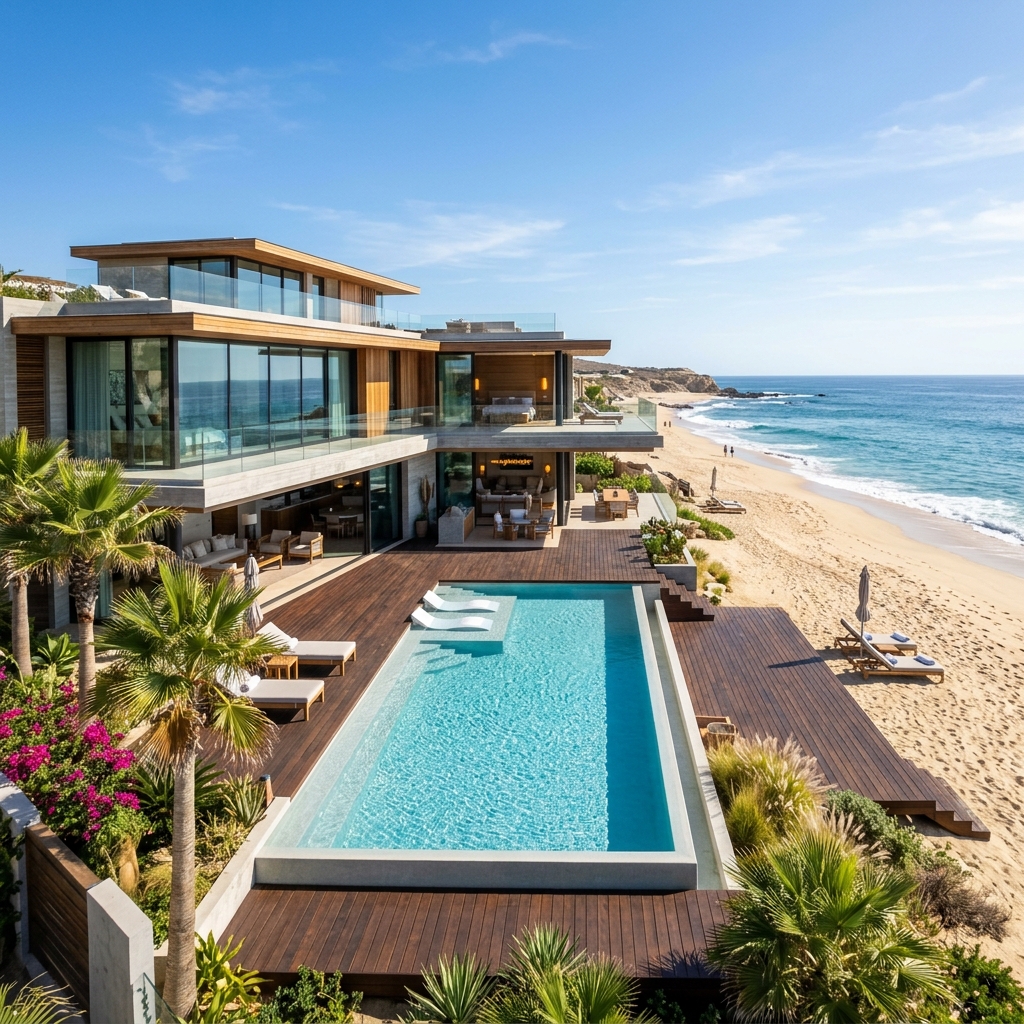 Villa de Lujo Frente al Mar